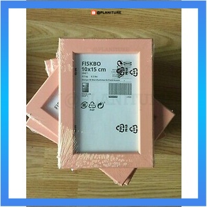 [COD] IKEA FISKBO 5R Bingkai Frame PINK Foto10x15cm Souvenir Pernikahan Wedding Dekorasi Meja Minima