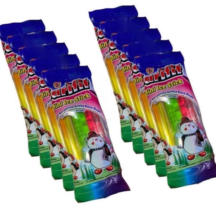 

Sarifit Mini Ice Stick Aneka Rasa Buah 1 Renceng Isi 10 Bungkus ORIGINAL