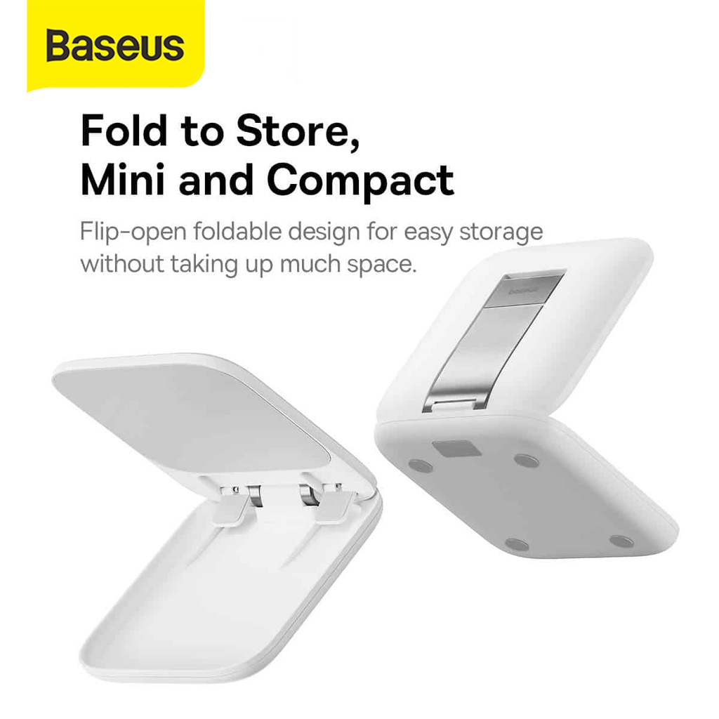 Baseus Seashell Desktop Tablet Folding Stand Holder Dudukan Universal