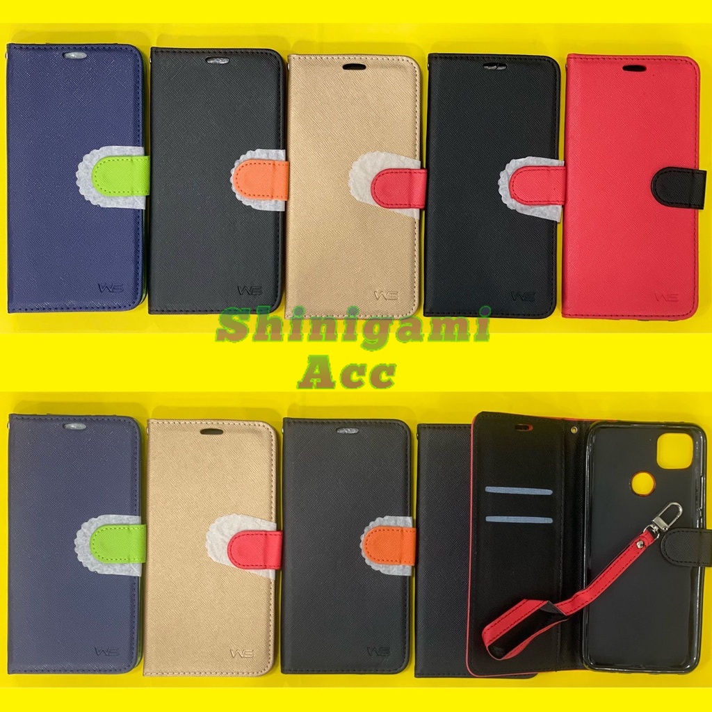 [Shinigami Acc] [ Xiaomi Redmi 9A / 9C / 10C ] FLIP CASE CANVAS BOOK COVER / SARUNG BUKU / SOFT CASE
