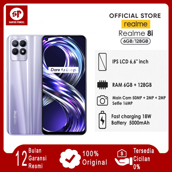 REALME 8I 4+4GB/64GB