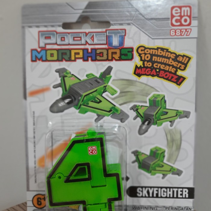 pocket morphers Emco bisa jadi robot - 7-Missile Silo