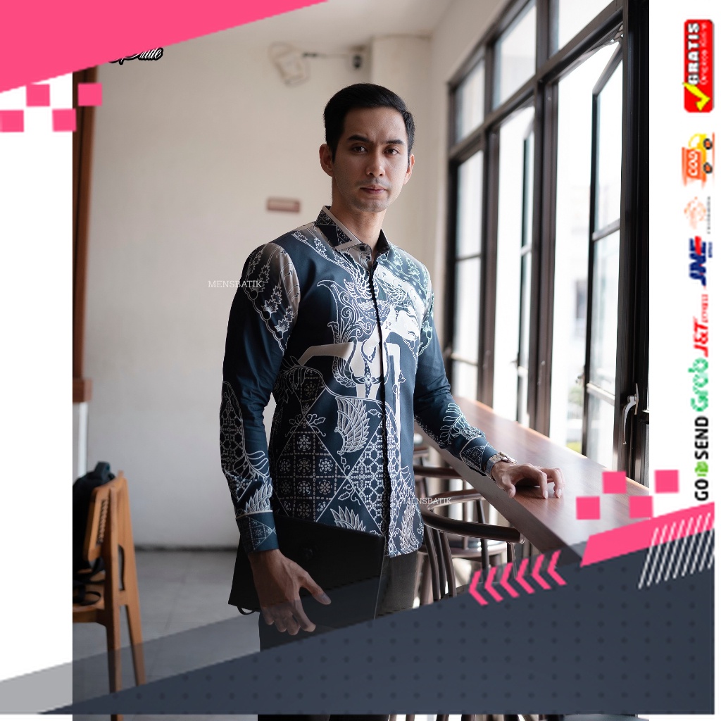 BATIK STYLE JAWA KEREN TERLARIS /MENSBATIK - Pharang Bentholo  - batik pria - kemeja batik - batik p