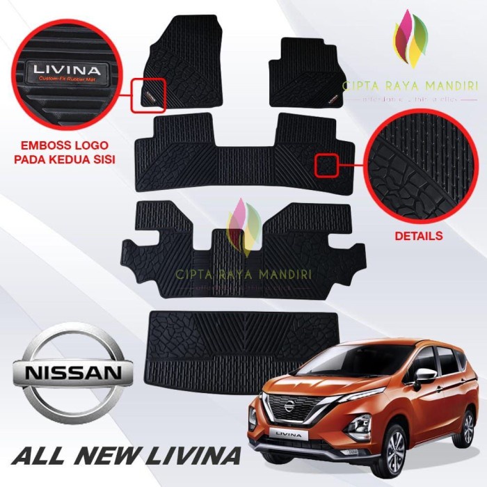 Karpet Mobil NISSAN All New Livina Full Set