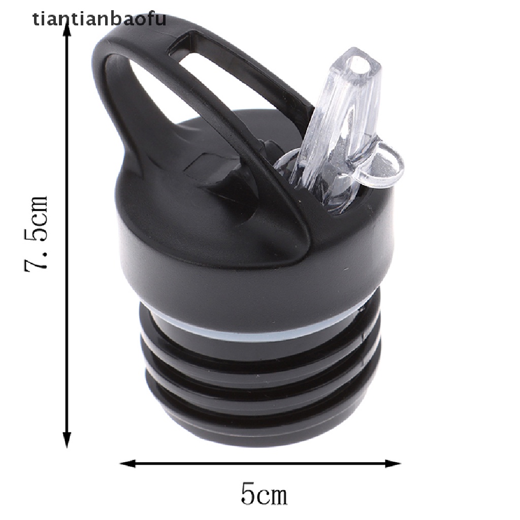 [tiantianbaofu] Air Minum Dengan Tutup Untuk Sedotan Flip Lids Mulut Water Bottle With Sedotan Butik