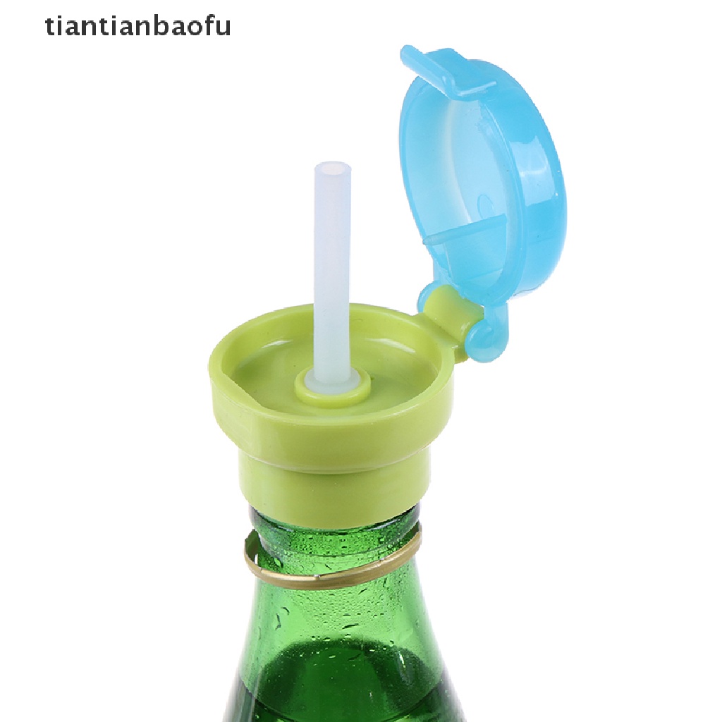 [tiantianbaofu] 1pc new kid Anak Bayi Balita Makan Minum Sedotan Tabung Botol Diganti Tutup Butik