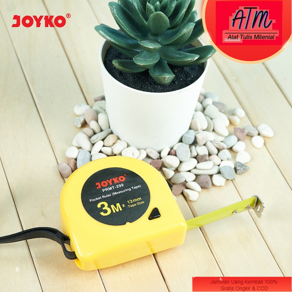 

PRMT 299 Meteran Pocket Ruler Measuring Tape Joyko