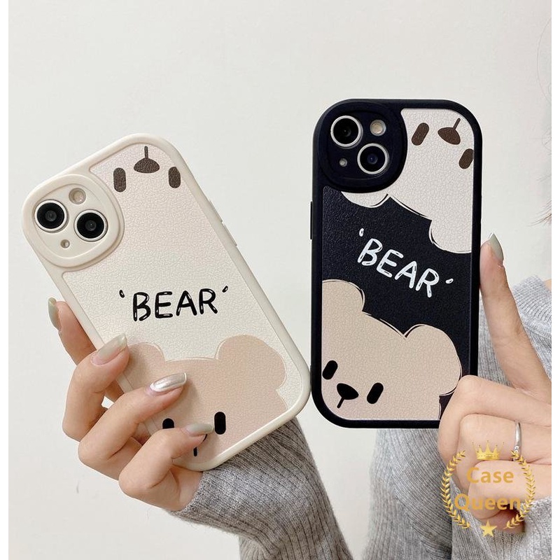 Case Pasangan Beruang Lucu Vivo Y36 Y17 Y22 Y16 Y11 Y02 Y22s Y12i Y21s Y15A Y33s Y31 V25 Y21 Y15 Y30 Y20 Y12 Y35 Y15s Y02s Y51 V23E V25E V23 Y20i Y91C Y20s Y22s Y21A Y91 Soft Tpu Cover