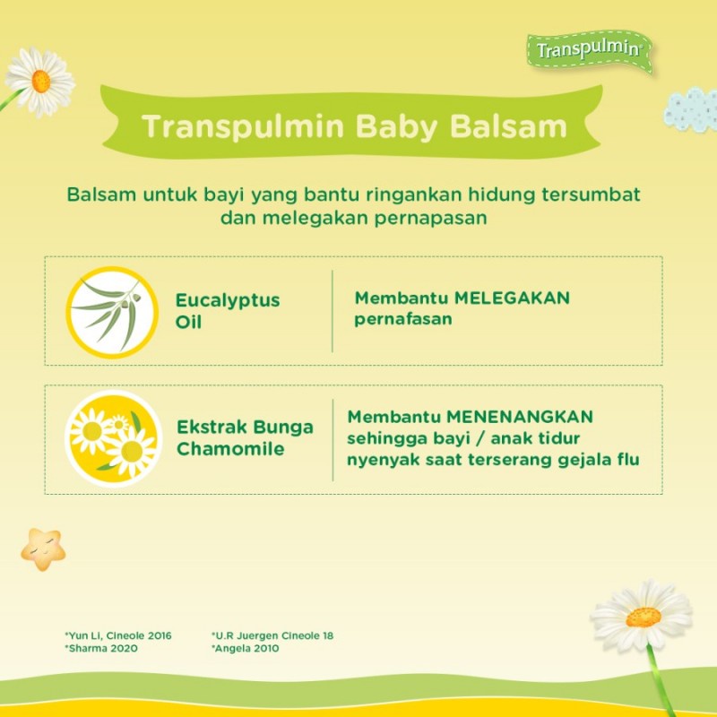 Transpulmin Kids / Baby Balsam - 20g Beli 2 FREE 1 Topi Bayi