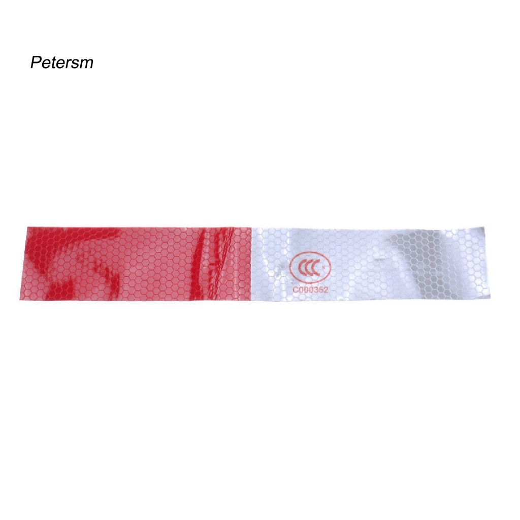Tape Reflektif Anti Air PP Untuk Kendaraan Merah Putih Body Eksterior Strip Reflektif Mobil Khas