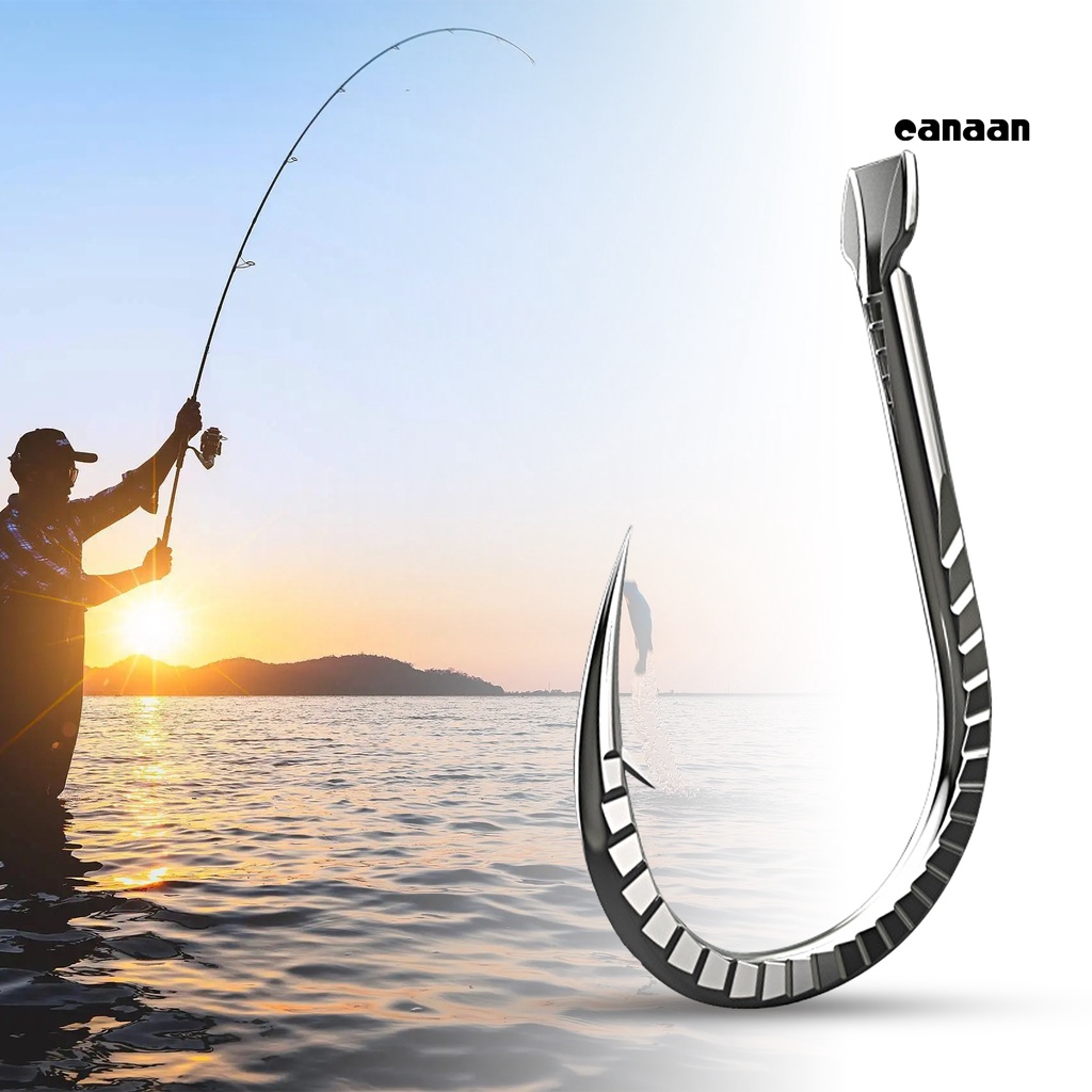 Cnn-30pcs/set 1-15 Kait Memancing Tajam Tahan Karat Anti-Korosi Paduan Titanium Heavy Duty Barbed Carp Fishing Fishhooks Angling Supplies