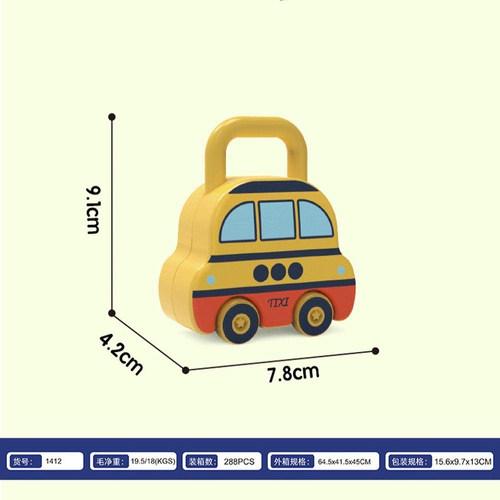 Lanfy Kunci Dengan Kunci Permainan Mobil Kunci Warna-Warni Nomor Motor Halus Yang Sesuai Dengan Mainan Perkembangan Keterampilan Motor Untuk Hadiah Anak Bayi Mainan Edukasi Belajar