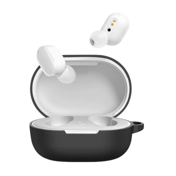 Soft Case Silikon TWS Redmi Airdots 3 / Redmi Airdots 2s + carabiner