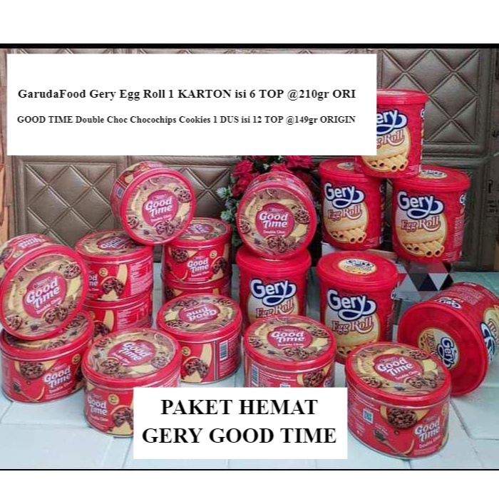 

PAKET HEMAT GERY GOOD TIME ORIGINAL