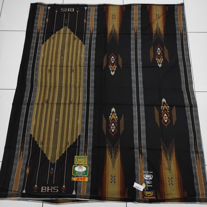 sarung BHS SGT full sutra - HITAM EMAS