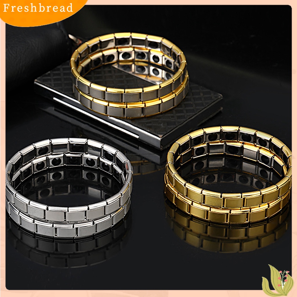 &lt; Freshbread &gt; ic Gelang Pereda Nyeri Fungsional Simple Sleek Link Gelang Terapi Alat Perawatan Kesehatan