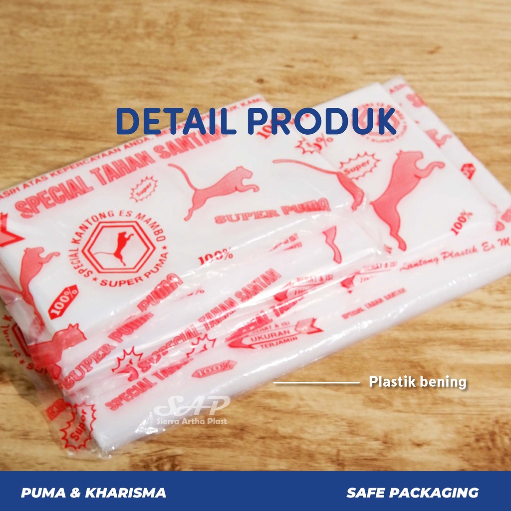 Plastik PE Bening Besar | Plastik Es Batu | Plastik PE Puma | Plastik Gula | Kantong Plastik Bening | Kanton Plastik PE Bening