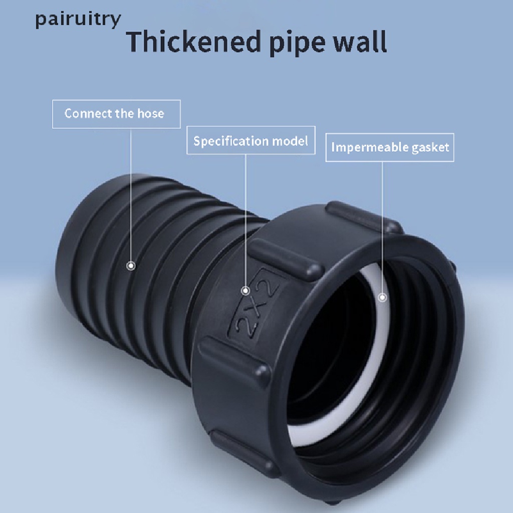 Adaptor IBC Air PRT 1per2 &quot;Ke 2&quot; Adaptor Selang Taman Tap Konektor Fitg Tool PRT