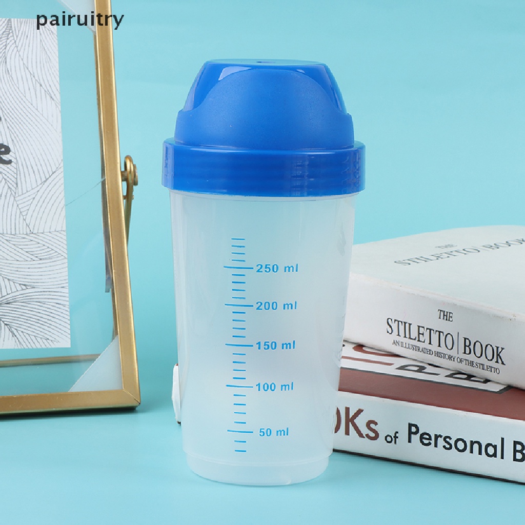 Prt 300ml Botol Shaker Kreatif Milkshake Bubuk Protein Mixing Bottle Shake Cup PRT