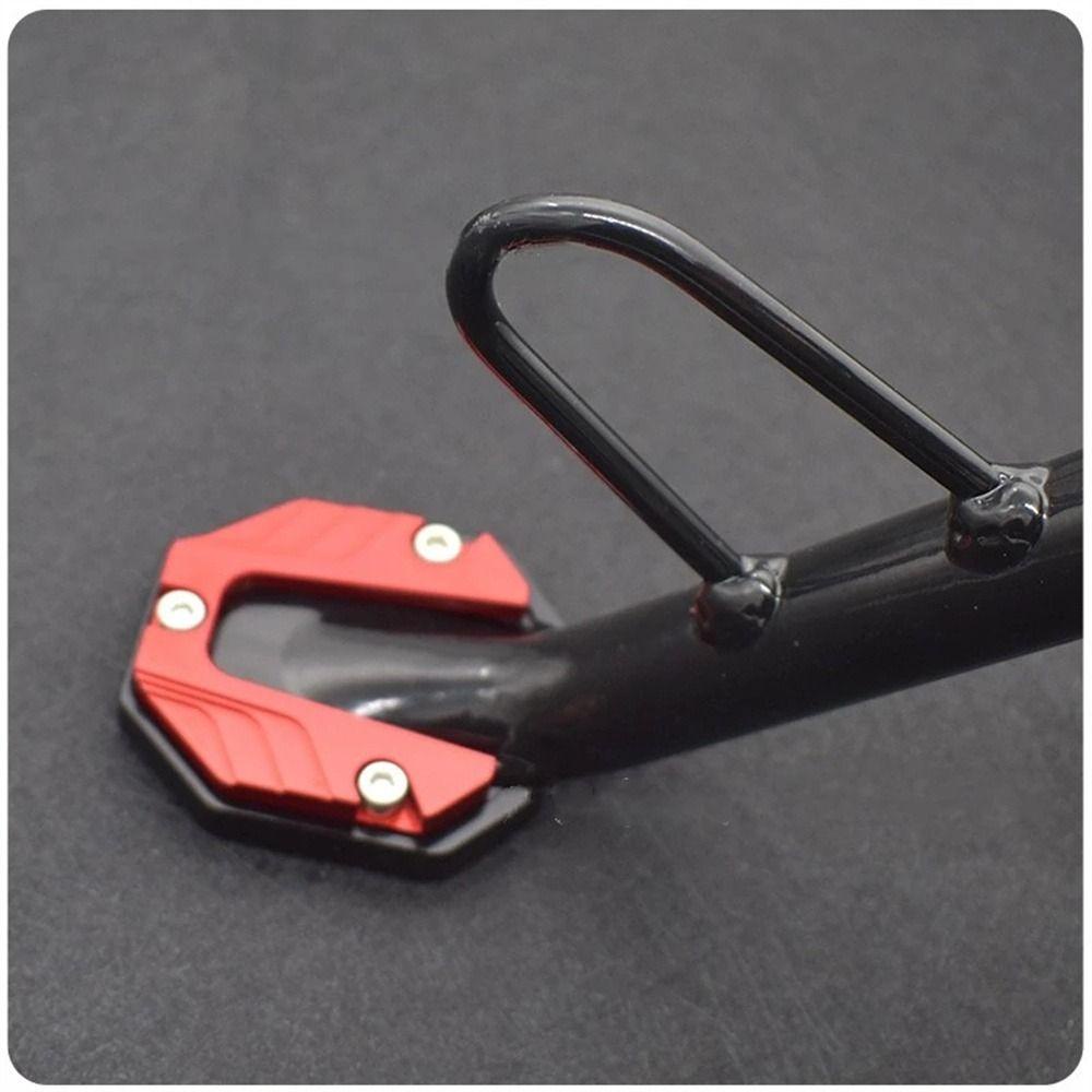 Lanfy Motor Kickstand Aksesoris Motor Anti-Selip Plat Penyangga Motor Kaki Side Stand Extension Pad Enlarged Base Alas Kaki Motor Support Pad