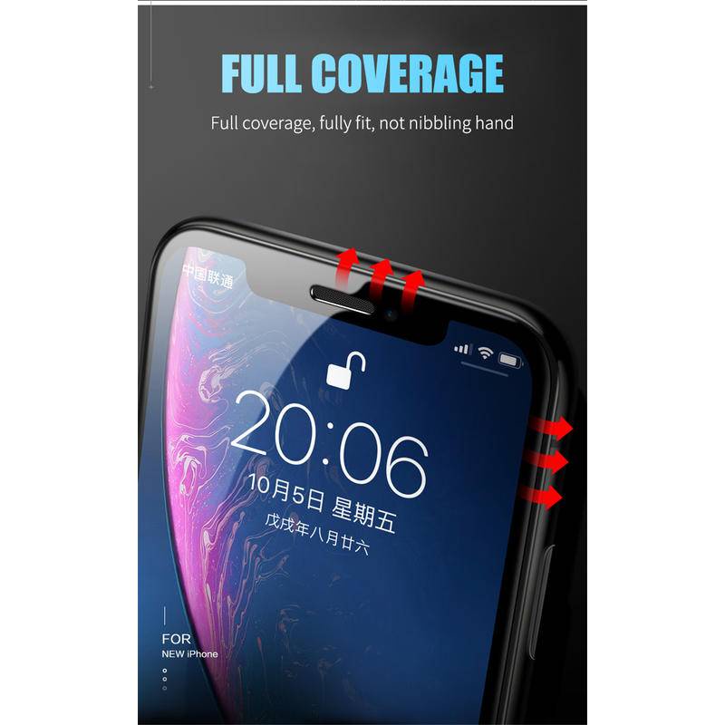 3pcs Full Cover Keramik Pelindung Layar Film Lembut Tahan Ledak Untuk Iphone14 13 12 11 Pro MAX Mini Plus Kaca Lembut Untuk iPhone X XS MAX XR 7 8 6 6S Plus SE 2022 2020