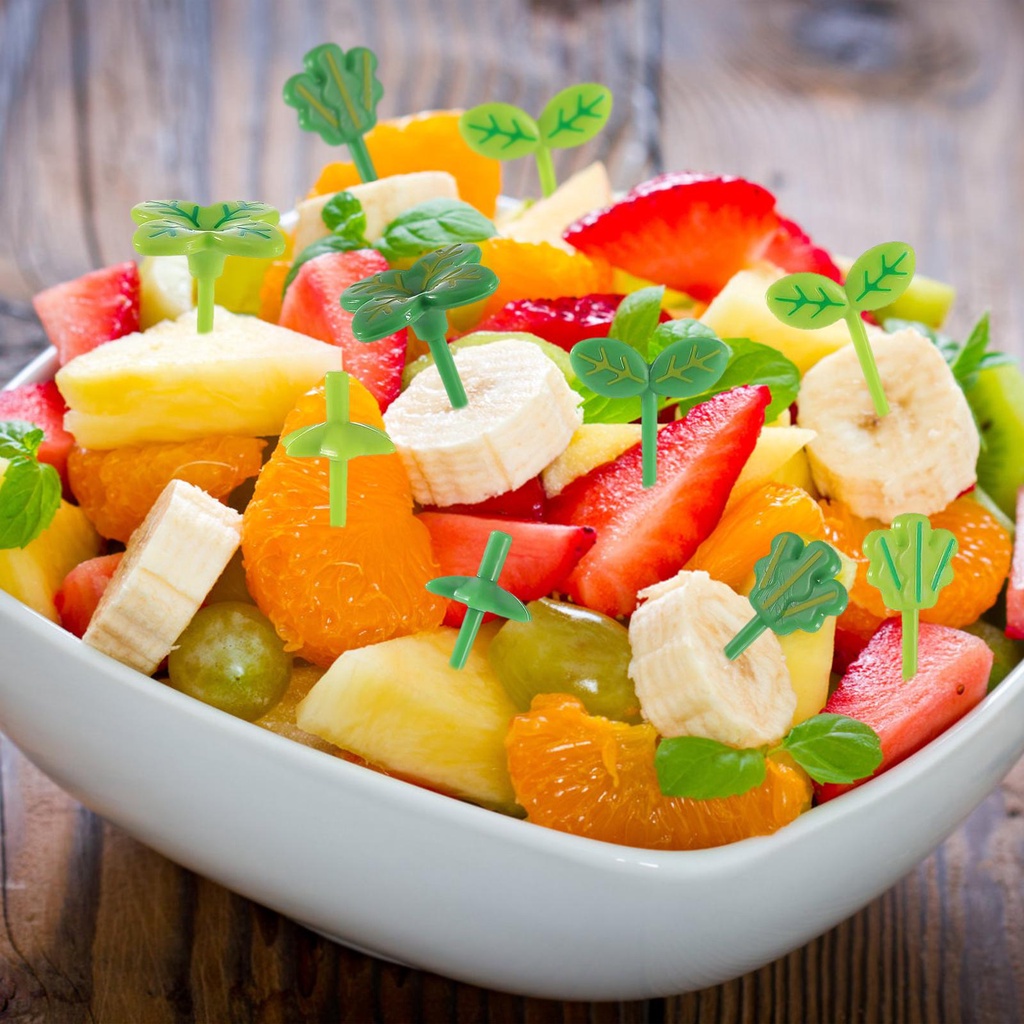 16 Pcs Lucu Balita Anak Garpu Buah Tusuk Gigi Reusable Anak Tahan Aus Tahan Air Kotoran Pengambil Makanan