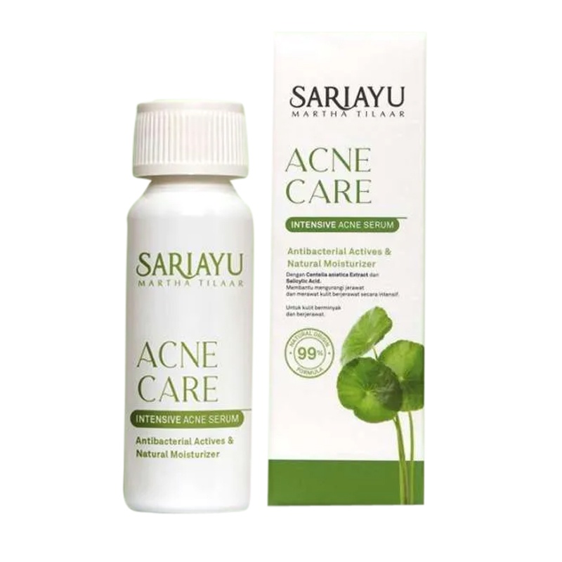 PAKET Acne Care Sariayu Intensive acne care + facial foam acne 100ml )