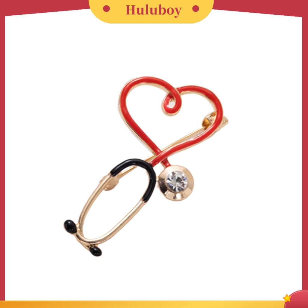 {Ready Stock} Kartun Hati Bros Pin Fashion Wanita Pria Pakaian Tas Dekorasi