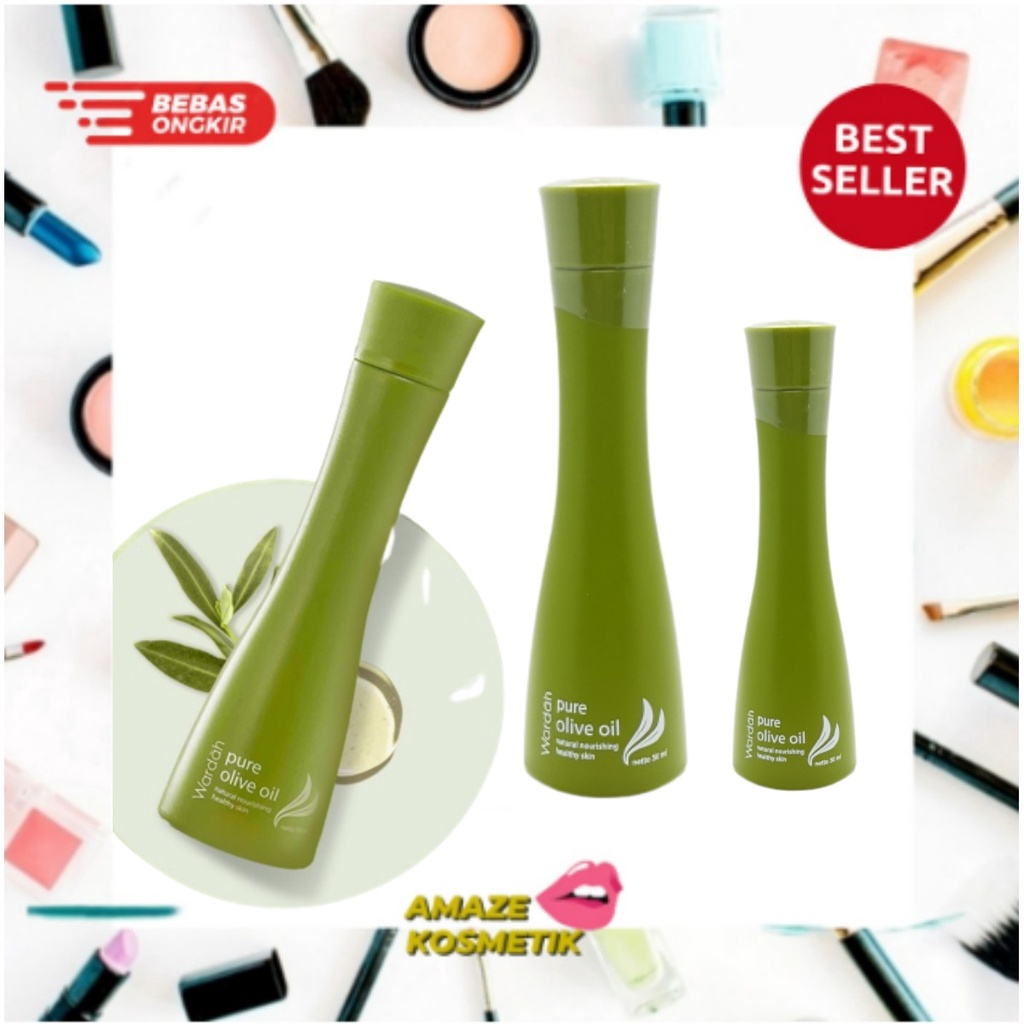 WARDAH Pure Olive Oil 50ml - Amaze_Kosmetik