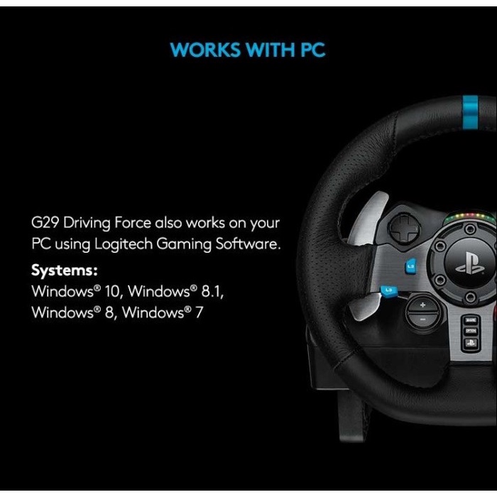 Logitech G29 Driving Wheel Steering Wheel PS4/ PS3/ PC