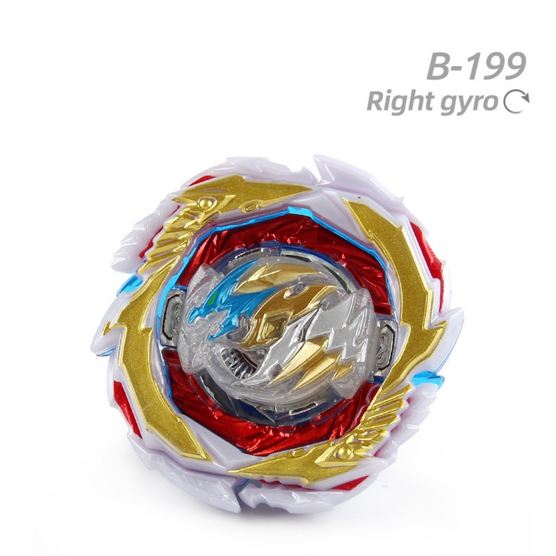 Single DB B-199 Beyblade Burst Gatling Dragon Dengan Evolution GEAR Karma Charge Metal '-10 Spinning Tops Tanpa Peluncur