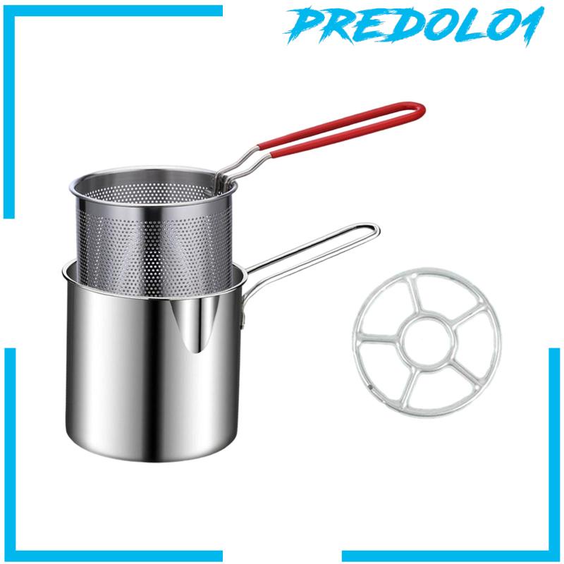 [Predolo1] Panci Kuah Deep Frying Pot Serbaguna Tebal Untuk Ruang Makan Piknik Camping