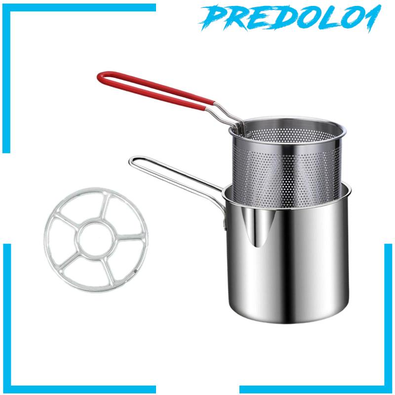 [Predolo1] Panci Kuah Deep Frying Pot Serbaguna Tebal Untuk Ruang Makan Piknik Camping