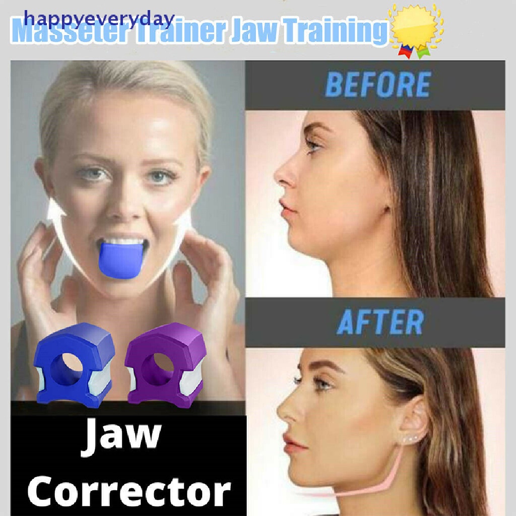 [happy] Jawline Senam Jawlineme Latihan Fitness Bola Leher Wajah Toning Jawzrsize Jaw  [ID] Baju Kaos Distro Pria Wanita Lengan Panjang [ID]