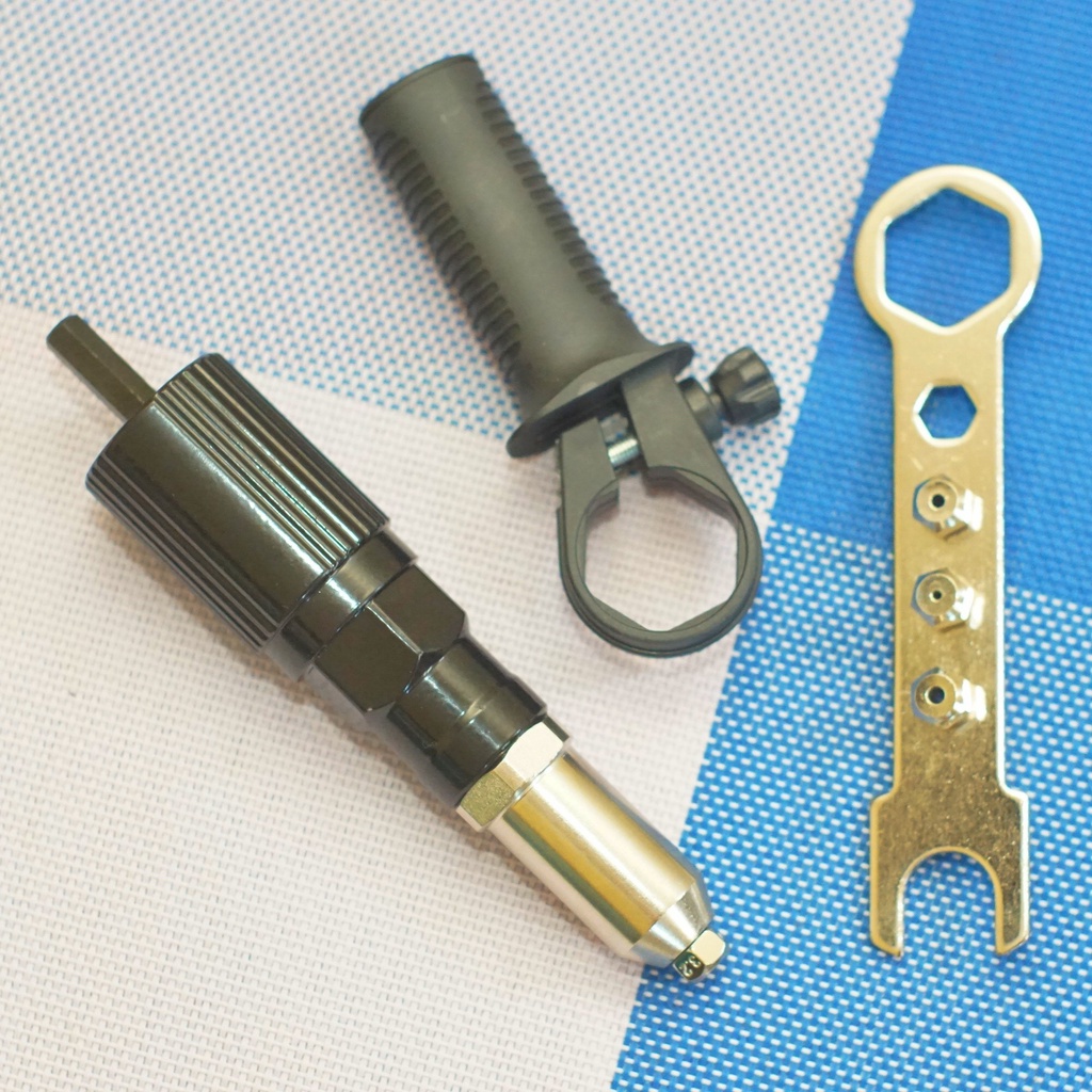 Adapter Paku Rivet Riveting Gun Adapter Besi