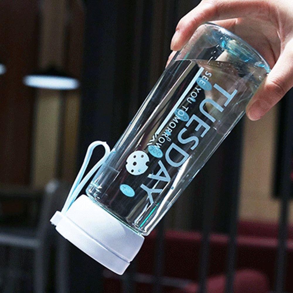 Populer Botol Air Minum 450ml Travel Sport Perlengkapan Outdoor Tahan Pecah Tahan Panas