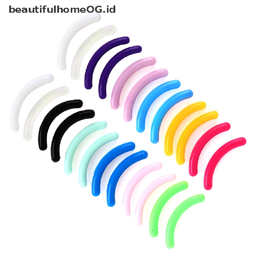 // Lebaran// 20pcs Penjepit Bulu Mata Pengganti Refill Plastik Bantalan Karet Alat Penjepit Bulu Mata **