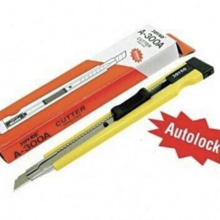 

Pisau Cutter kecil Joyko A-300A A-300 Autolock