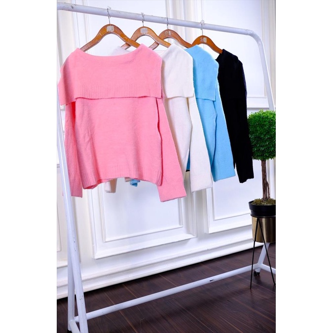 ATASAN KNIT FASHION KOREA BAHAN PREMIUM BANGKOK BKK,3655