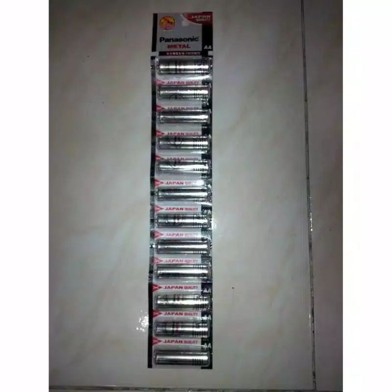 Baterai Panasonic AA (A2) 1 Renceng isi 12pcs