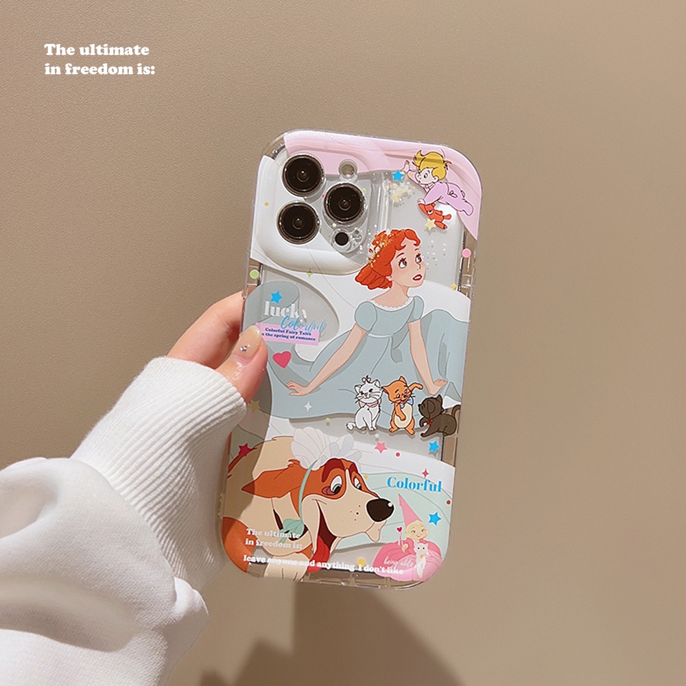 IPHONE Korea Princess of Neverland Case Silikon Untuk Iphone14 11 12 13 PRO MAX Casing Cover Pelindung AT0137