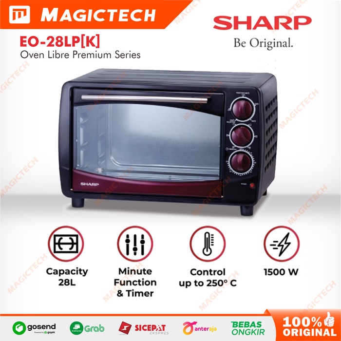 OVEN LISTRIK SHARP Libre EO-28 / EO-28LP(K) - 28 Liter