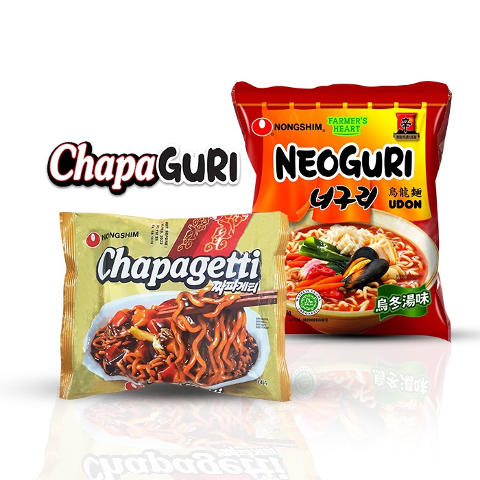 

Nongshim Chapaguri - Chapagetti & Neoguri