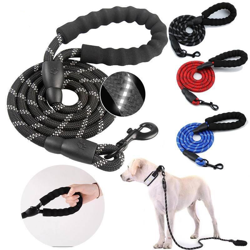 Dog Leash Tali Tuntun Harness Kekang Harnes Anjing Kucing Besar Kecil Rompi Herness  kalung anjing