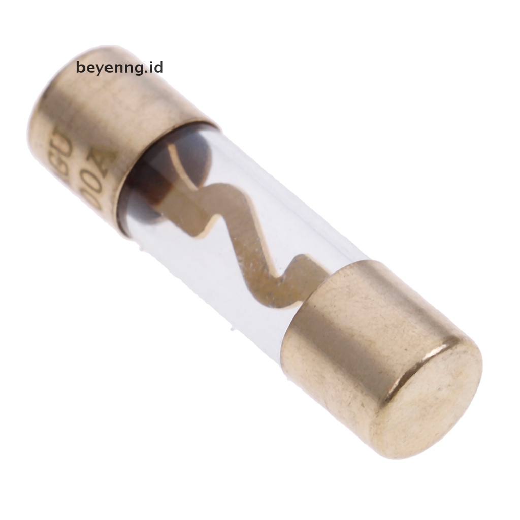 Beyen 5Pcs Paket Sekring AGU Kaca Lapis Emas car audio amp amplifier 50 /60 /70 /80 /100A ID