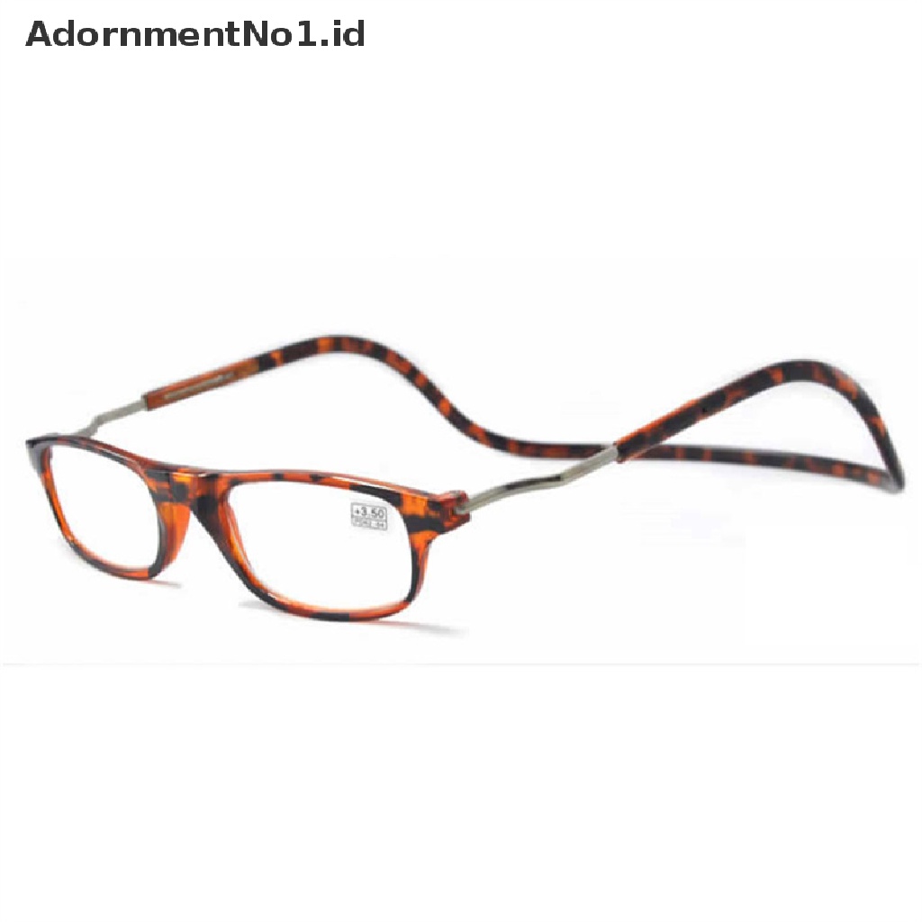 [AdornmentNo1] Kacamata Baca Magnet Gantung Adjustable Eyeglasses Front Click Connect Neck [ID]