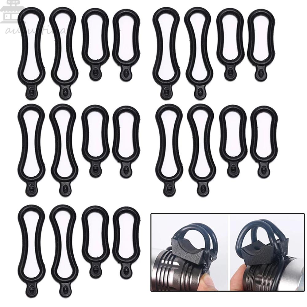 Agustina Cincin Lampu Depan Sepeda 2ukuran Aksesoris Sepeda Sealing Kit Tali Silikon Lampu LED Headlight Bicycle Light