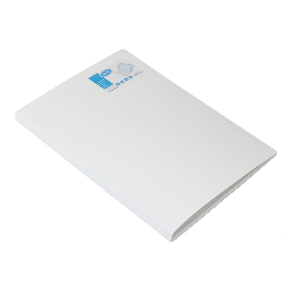 

Bantex Display Book Clear Holder 20 Pocket Folio F4 White