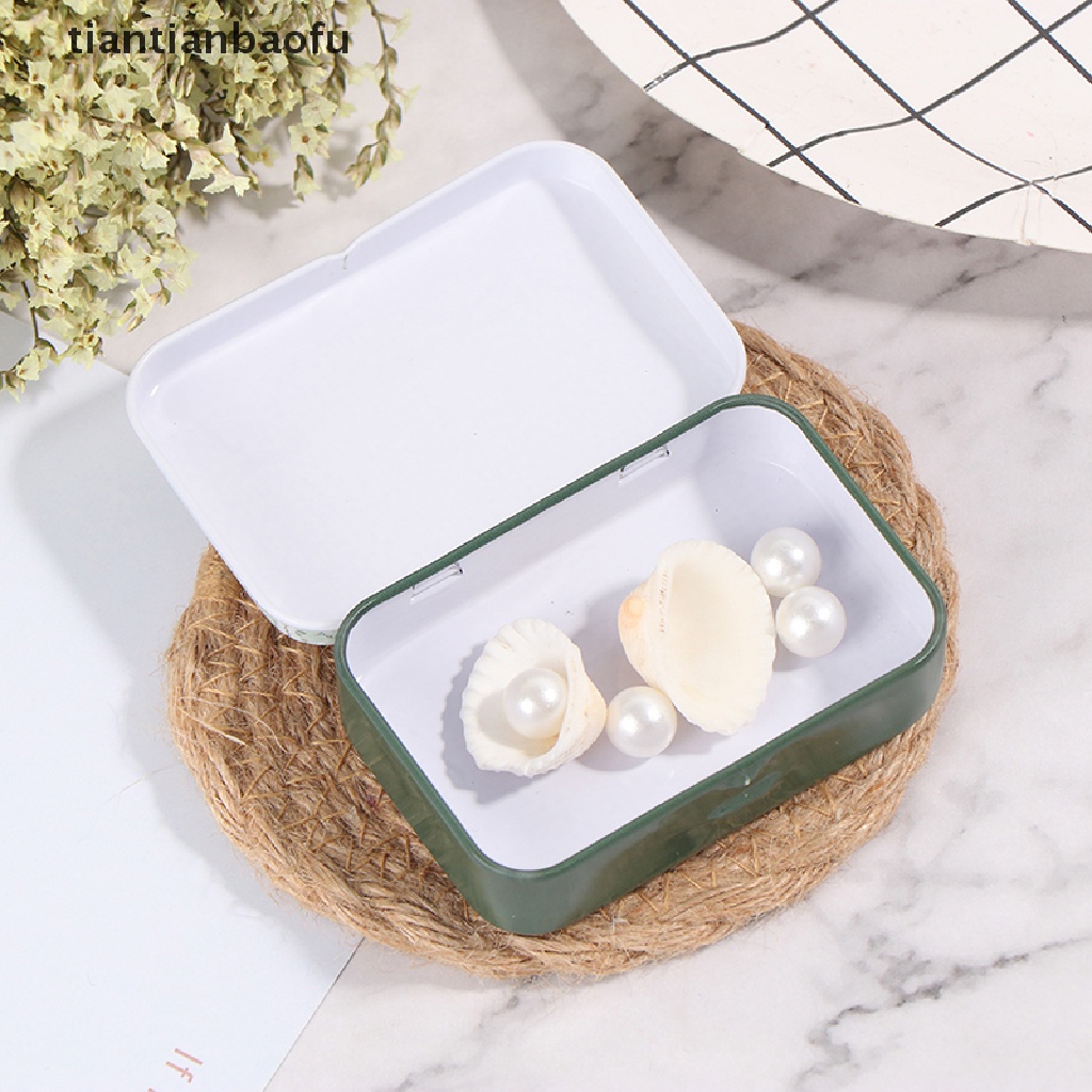 [tiantianbaofu] Tea Candy Portable Travel Mini Sealed Kopi Permen Pil Kotak Penyimpanan Organizer Butik