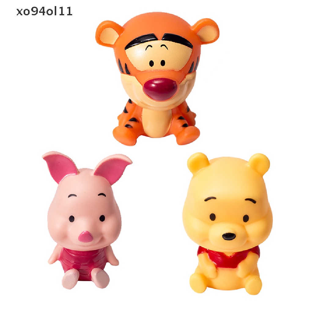 Xo 1Pc Anime Figure Disney Winnie The Pooh Tigger Piglet Patung Koleksi Boneka OL